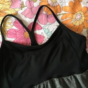 Champion dry-fit babydoll workout top